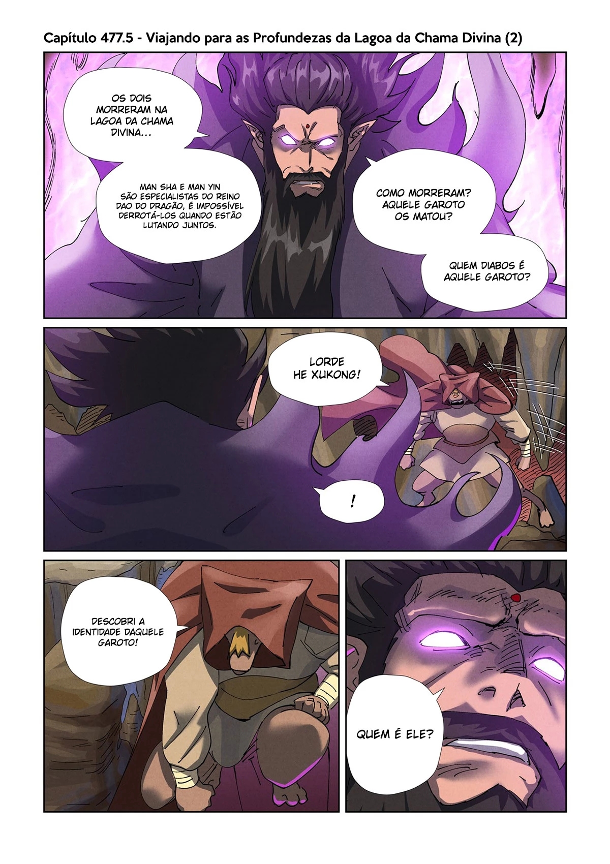 Read Contos de Demônios e Deuses PT Manga Online