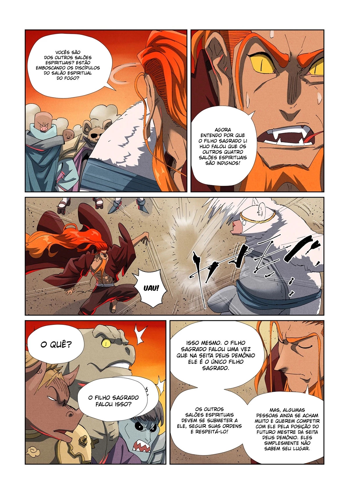Read Contos de Demônios e Deuses PT Manga Online