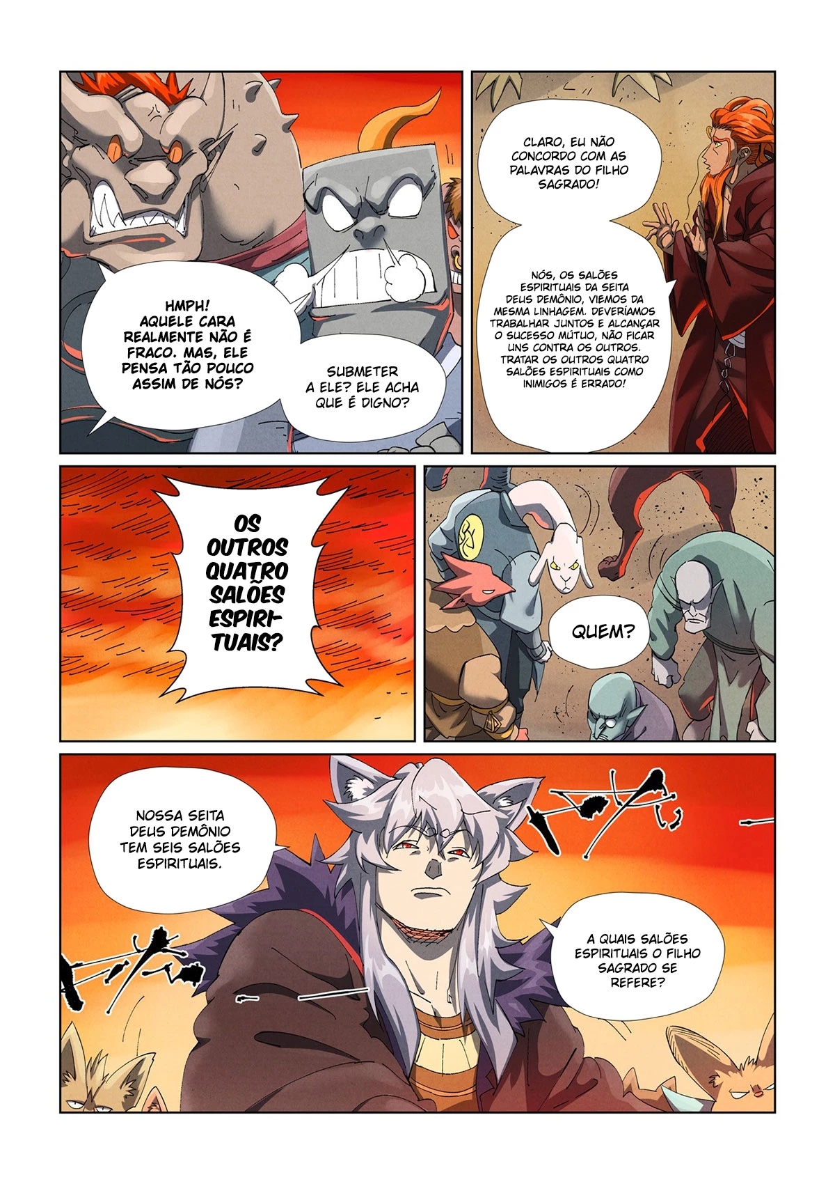 Read Contos de Demônios e Deuses PT Manga Online