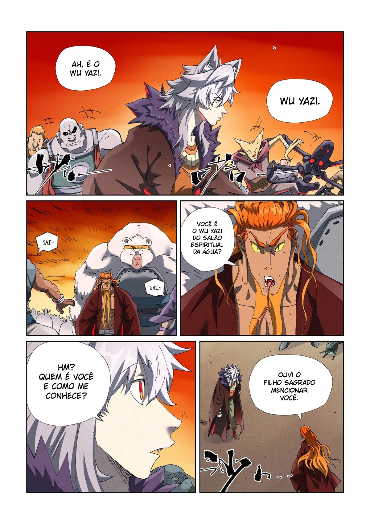 Read Contos de Demônios e Deuses PT Manga Online