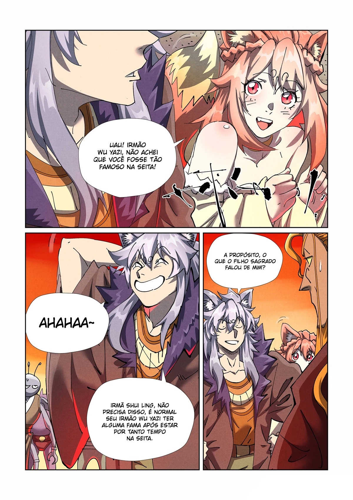Read Contos de Demônios e Deuses PT Manga Online