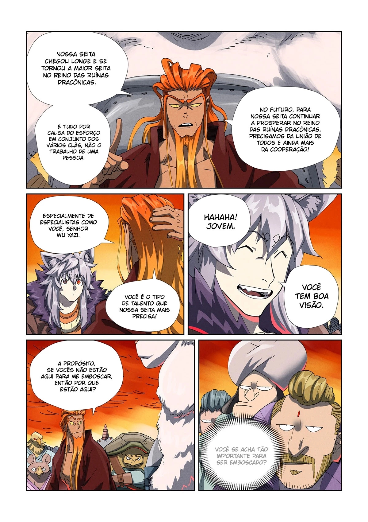 Read Contos de Demônios e Deuses PT Manga Online