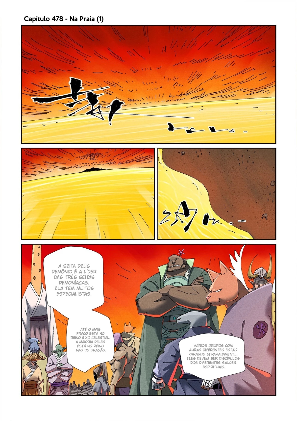 Read Contos de Demônios e Deuses PT Manga Online