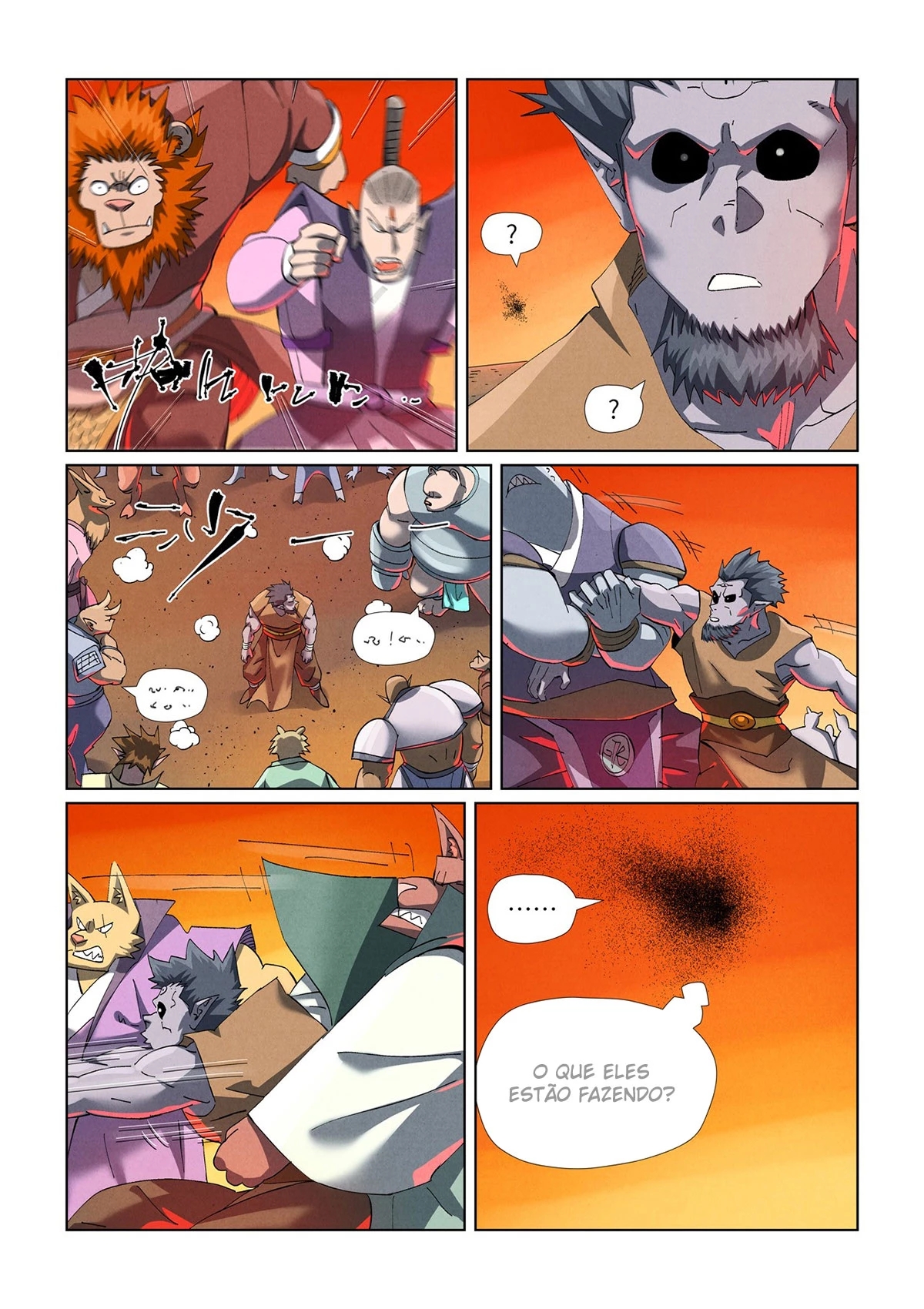 Read Contos de Demônios e Deuses PT Manga Online