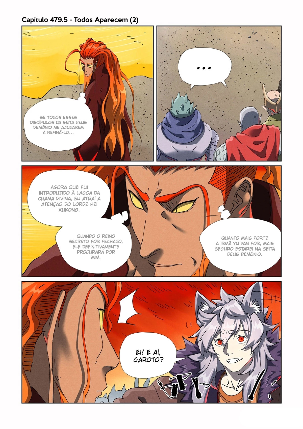 Read Contos de Demônios e Deuses PT Manga Online
