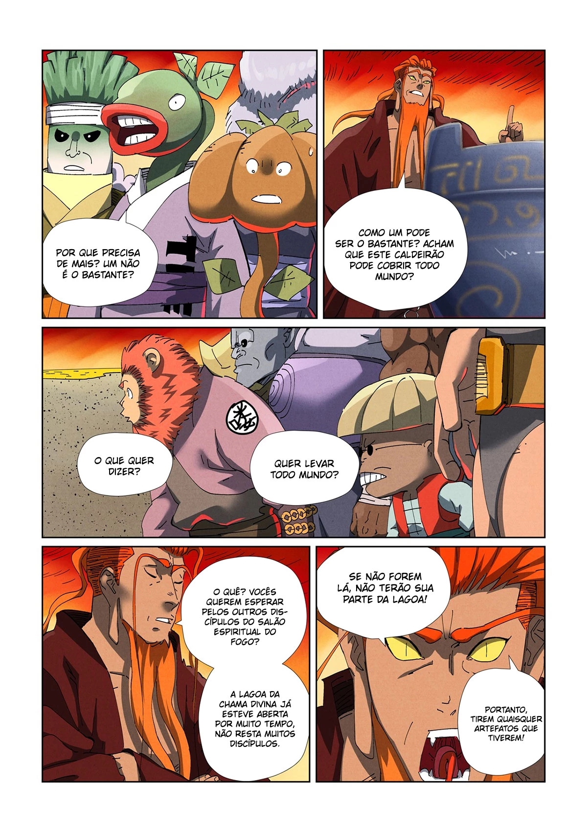 Read Contos de Demônios e Deuses PT Manga Online