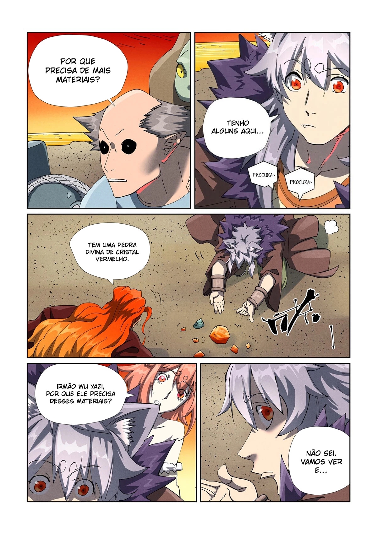 Read Contos de Demônios e Deuses PT Manga Online