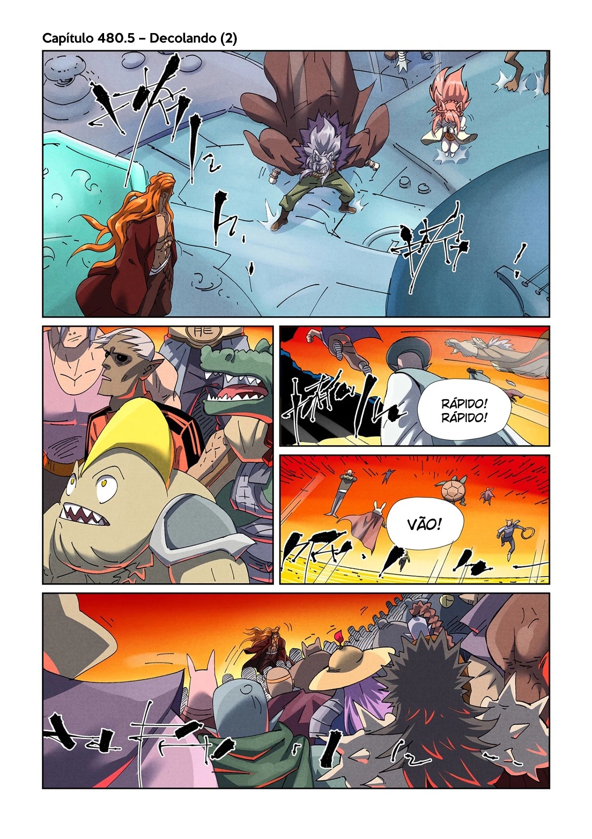 Read Contos de Demônios e Deuses PT Manga Online