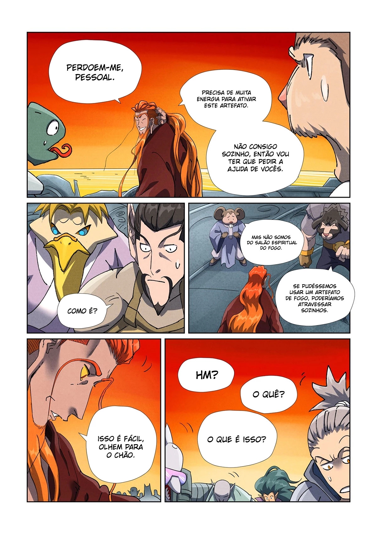 Read Contos de Demônios e Deuses PT Manga Online