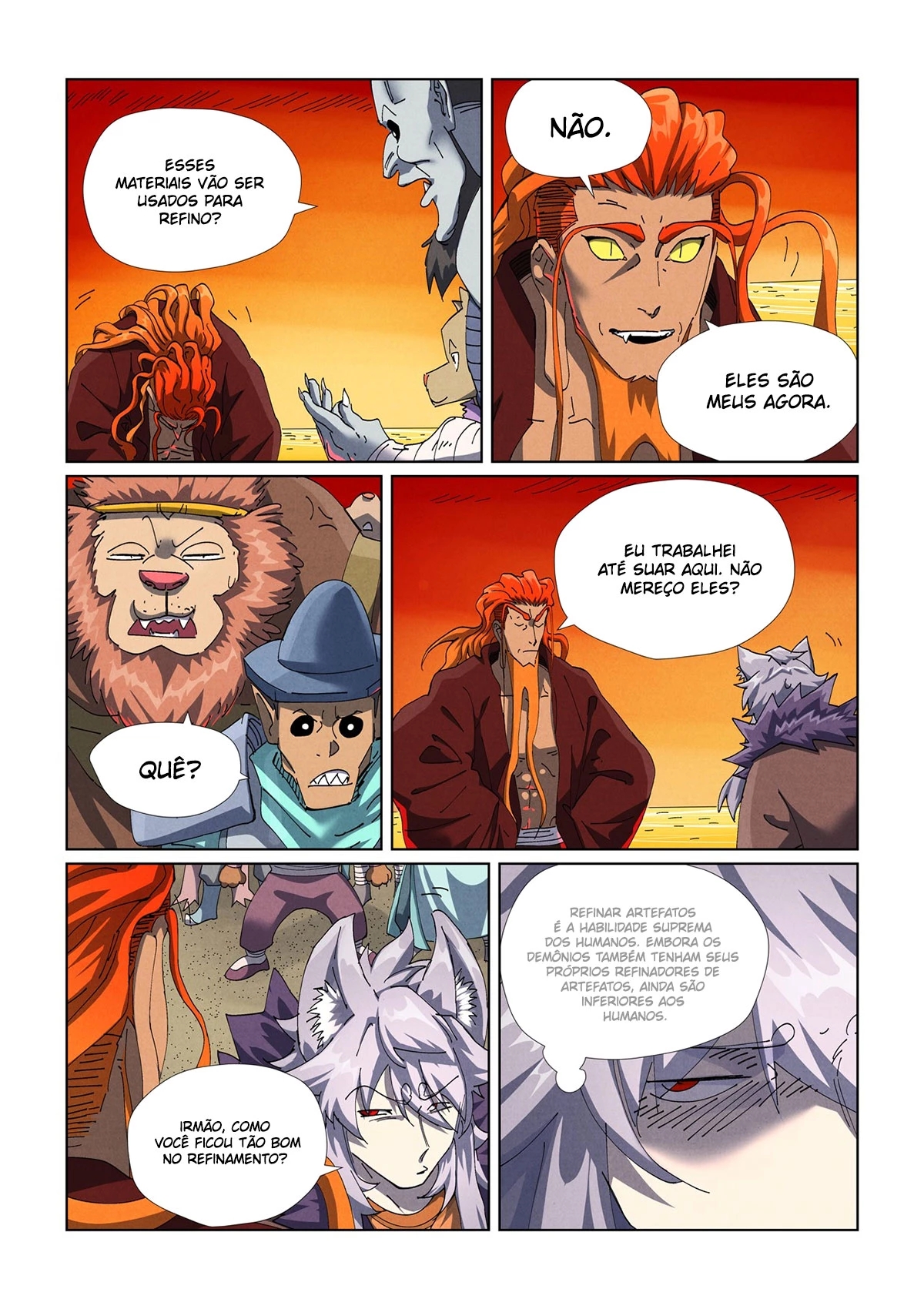 Read Contos de Demônios e Deuses PT Manga Online