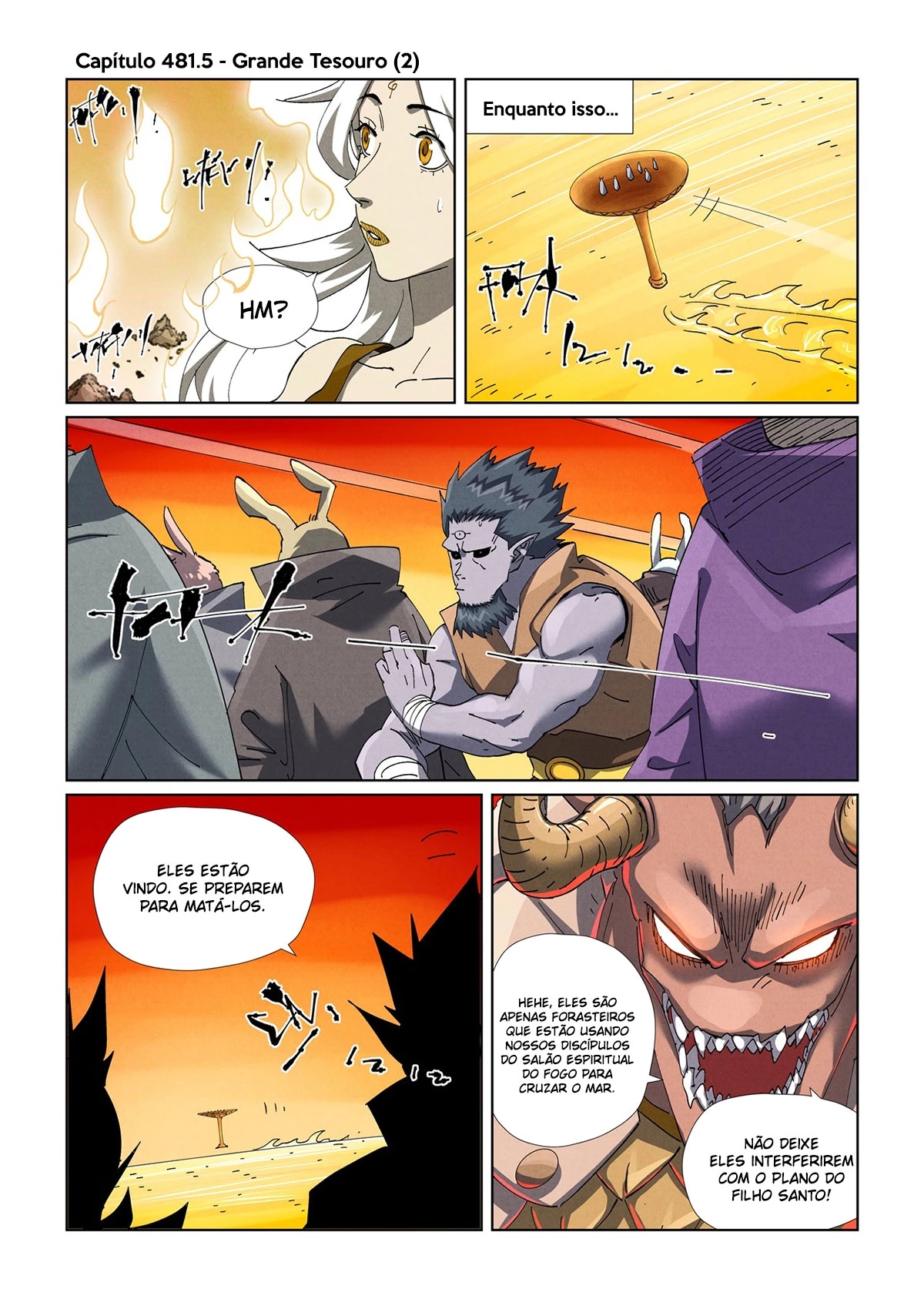 Read Contos de Demônios e Deuses PT Manga Online