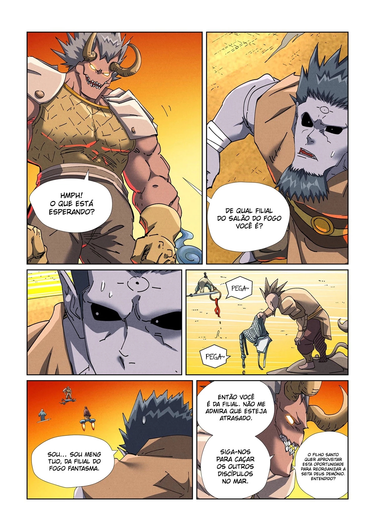 Read Contos de Demônios e Deuses PT Manga Online