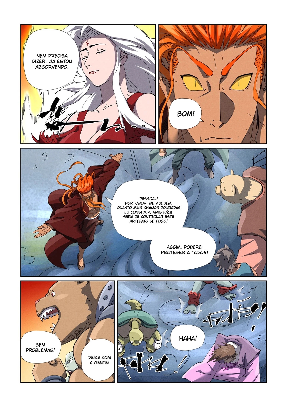 Read Contos de Demônios e Deuses PT Manga Online