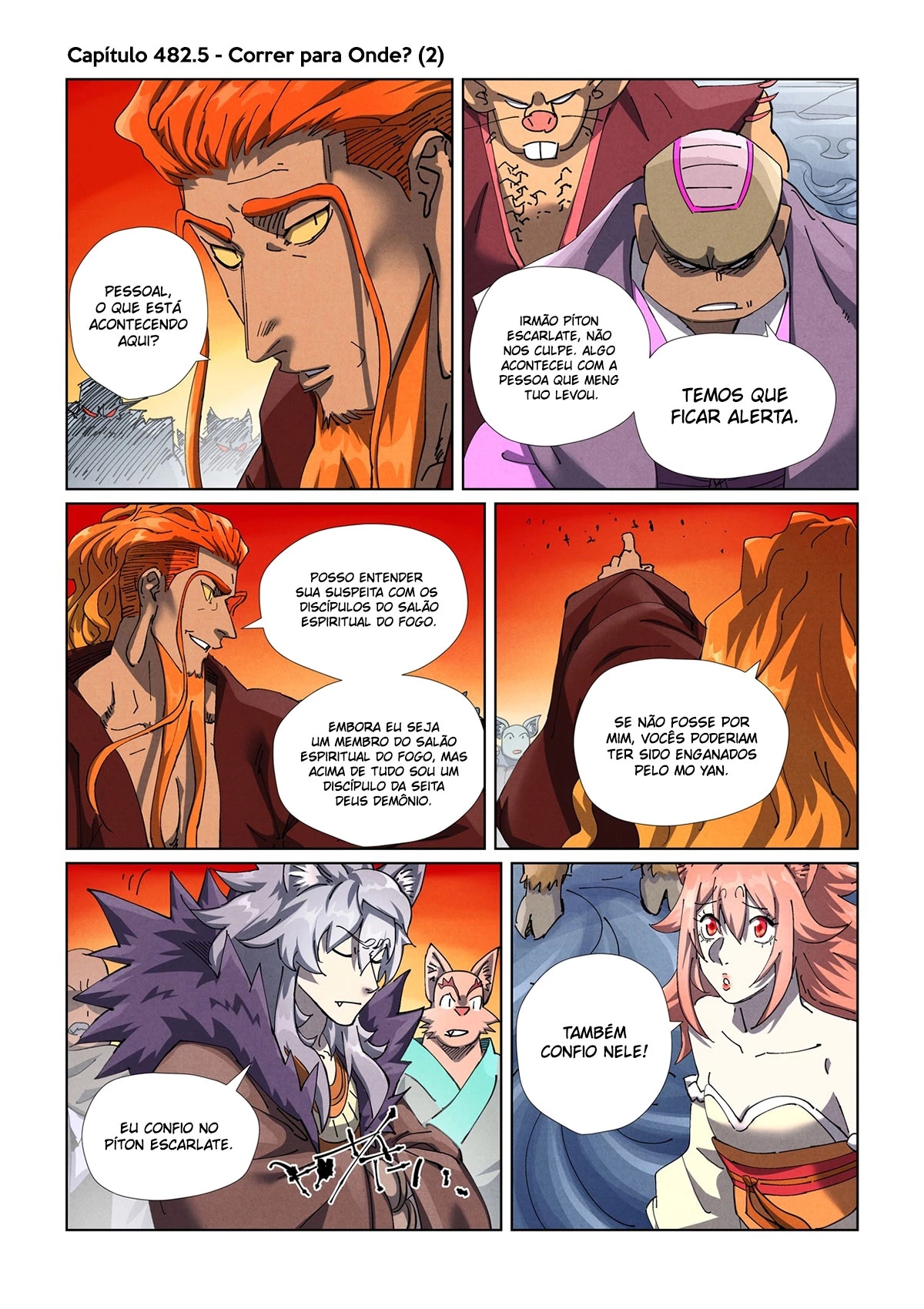 Read Contos de Demônios e Deuses PT Manga Online