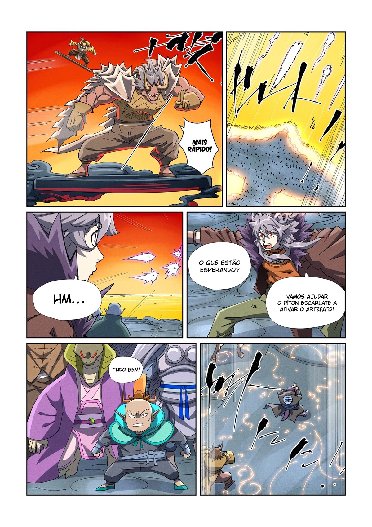 Read Contos de Demônios e Deuses PT Manga Online