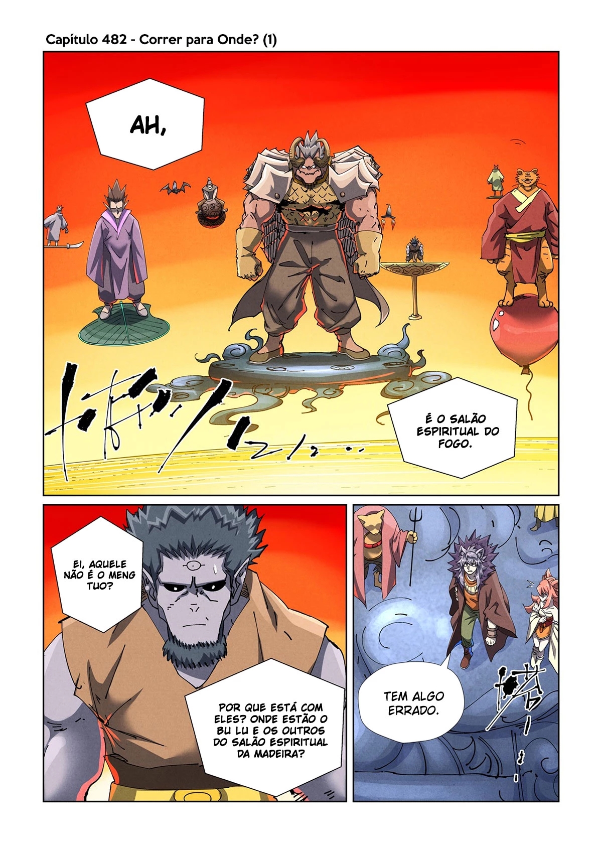 Read Contos de Demônios e Deuses PT Manga Online