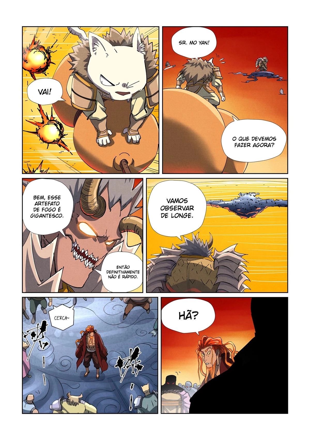 Read Contos de Demônios e Deuses PT Manga Online