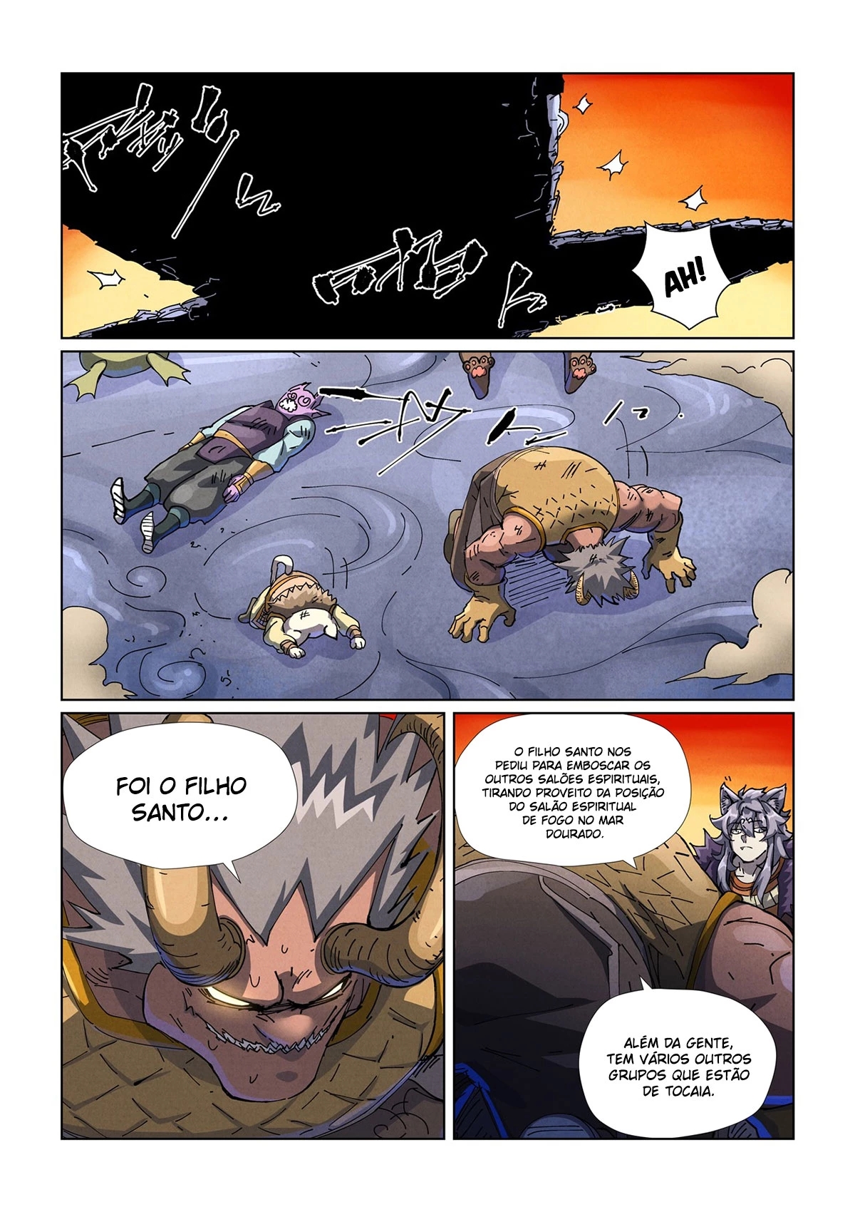 Read Contos de Demônios e Deuses PT Manga Online