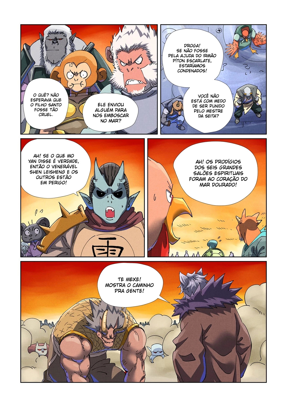 Read Contos de Demônios e Deuses PT Manga Online