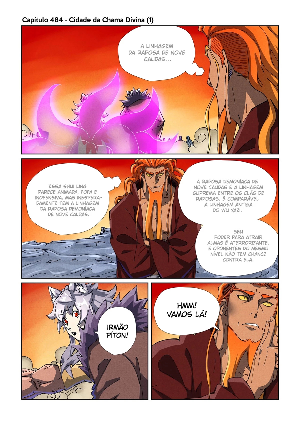Read Contos de Demônios e Deuses PT Manga Online