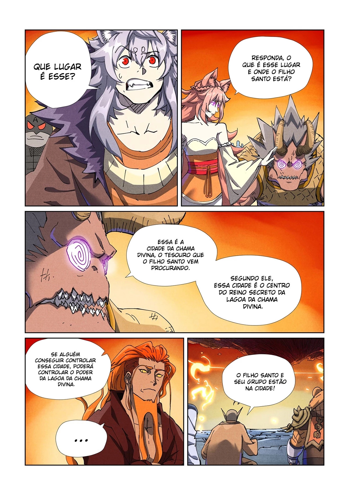 Read Contos de Demônios e Deuses PT Manga Online