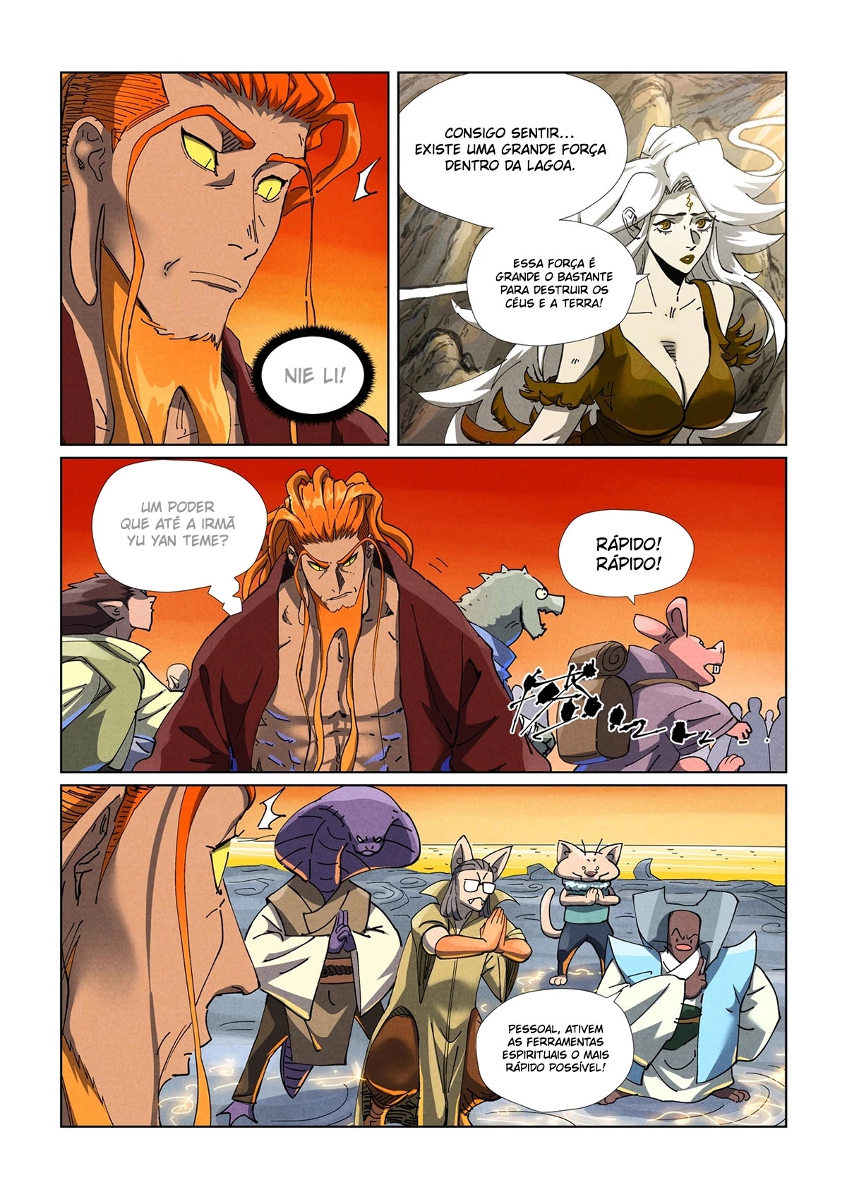 Read Contos de Demônios e Deuses PT Manga Online