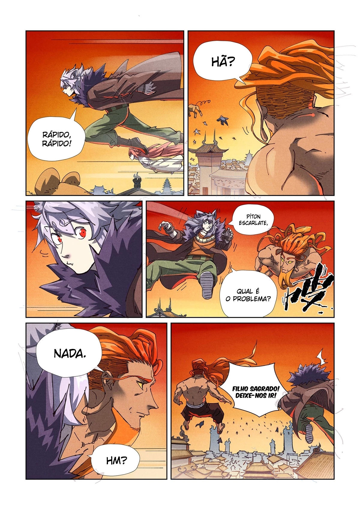 Read Contos de Demônios e Deuses PT Manga Online