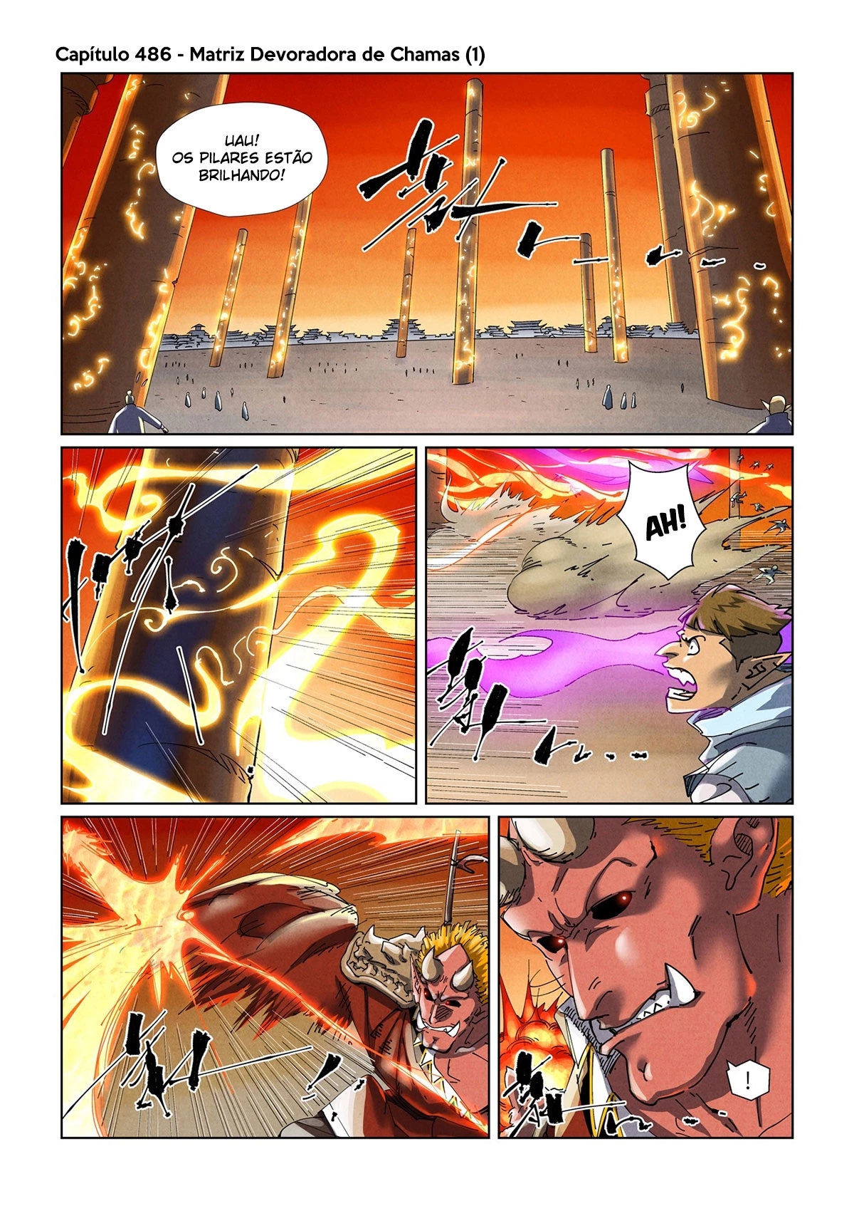 Read Contos de Demônios e Deuses PT Manga Online