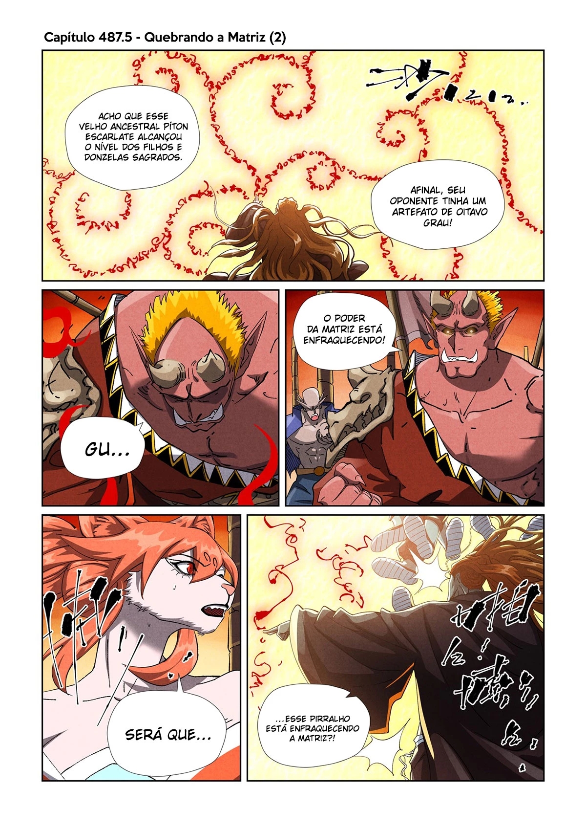 Read Contos de Demônios e Deuses PT Manga Online