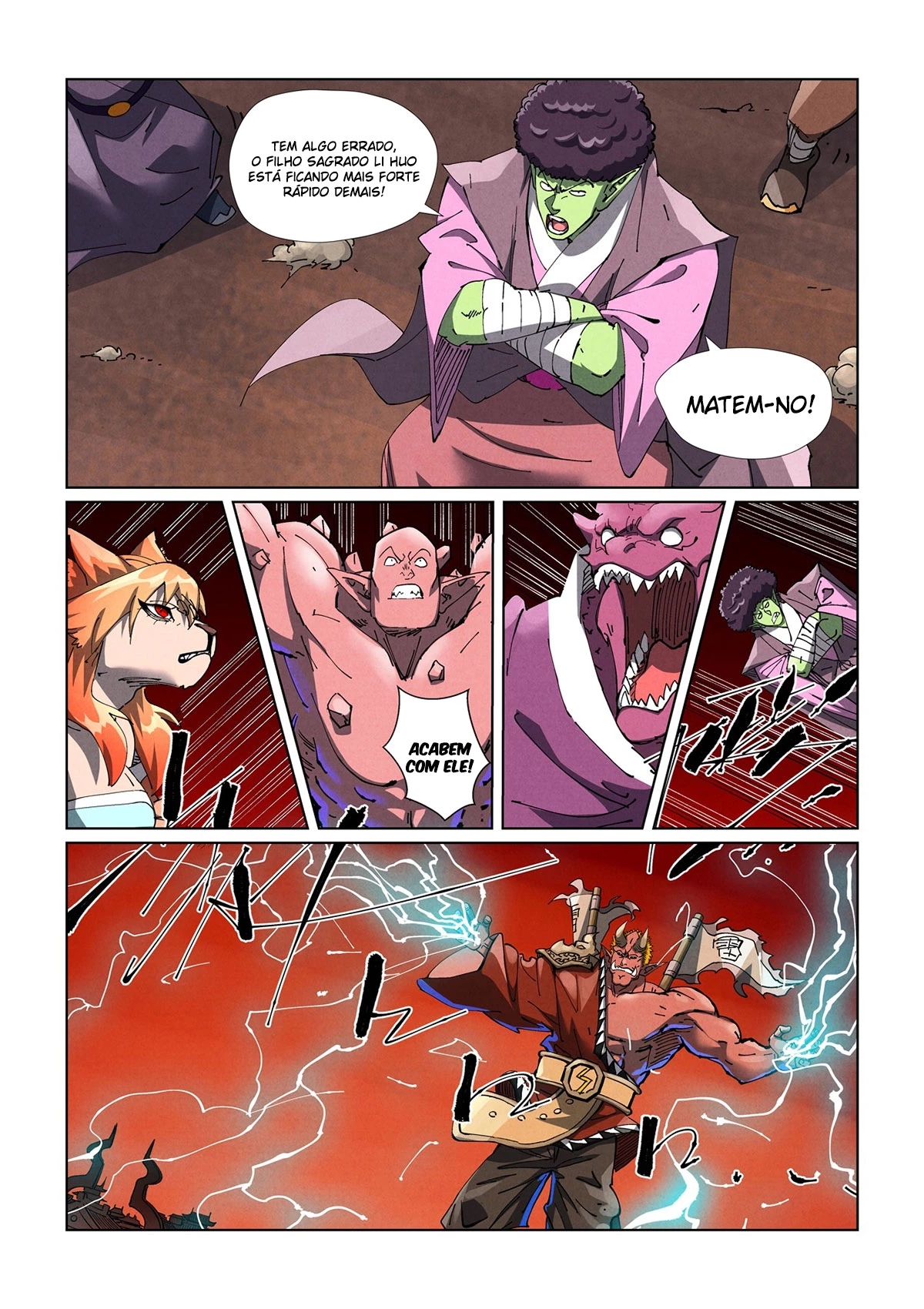 Read Contos de Demônios e Deuses PT Manga Online