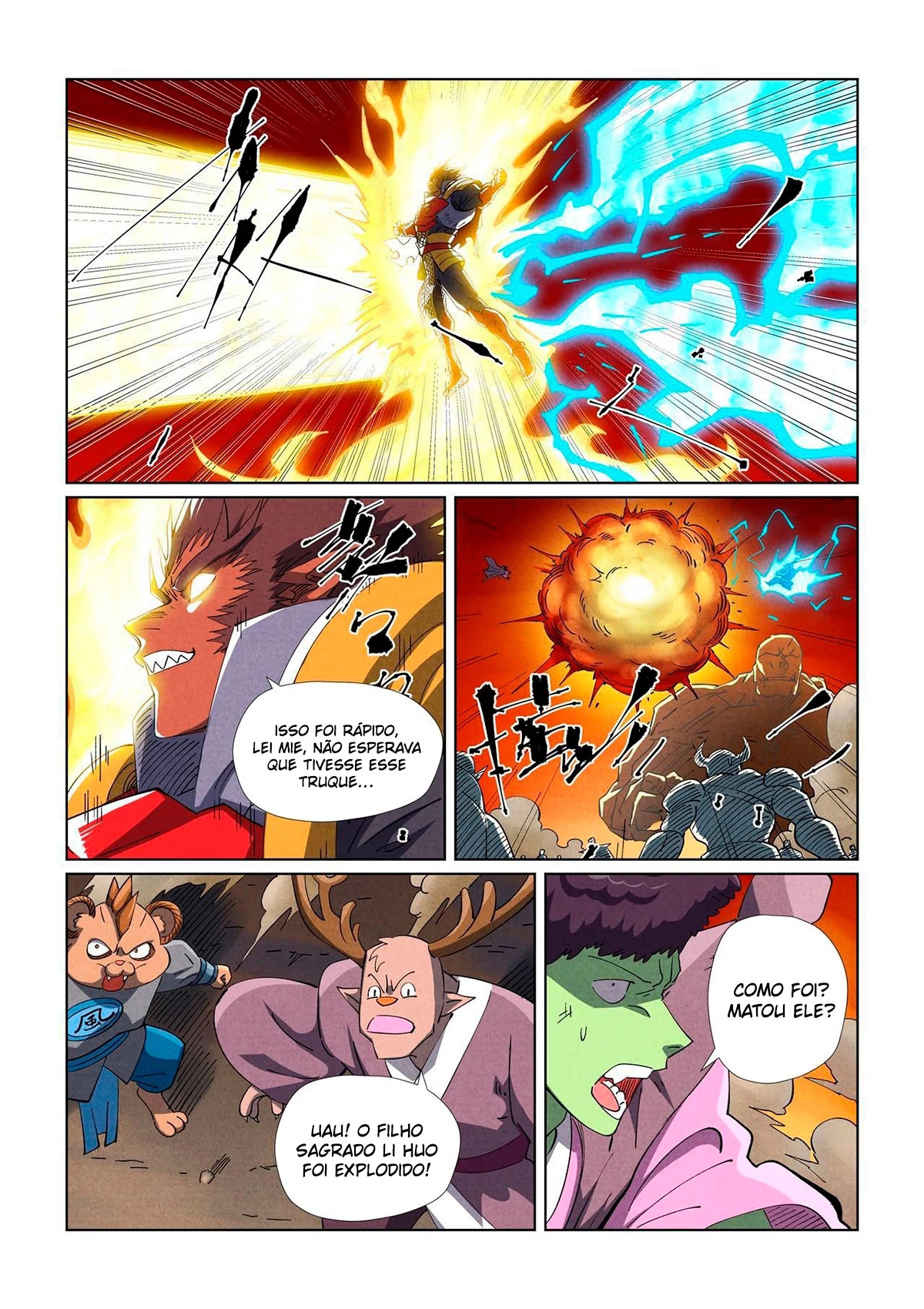 Read Contos de Demônios e Deuses PT Manga Online