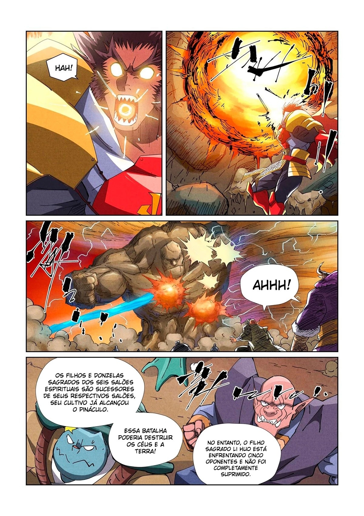 Read Contos de Demônios e Deuses PT Manga Online