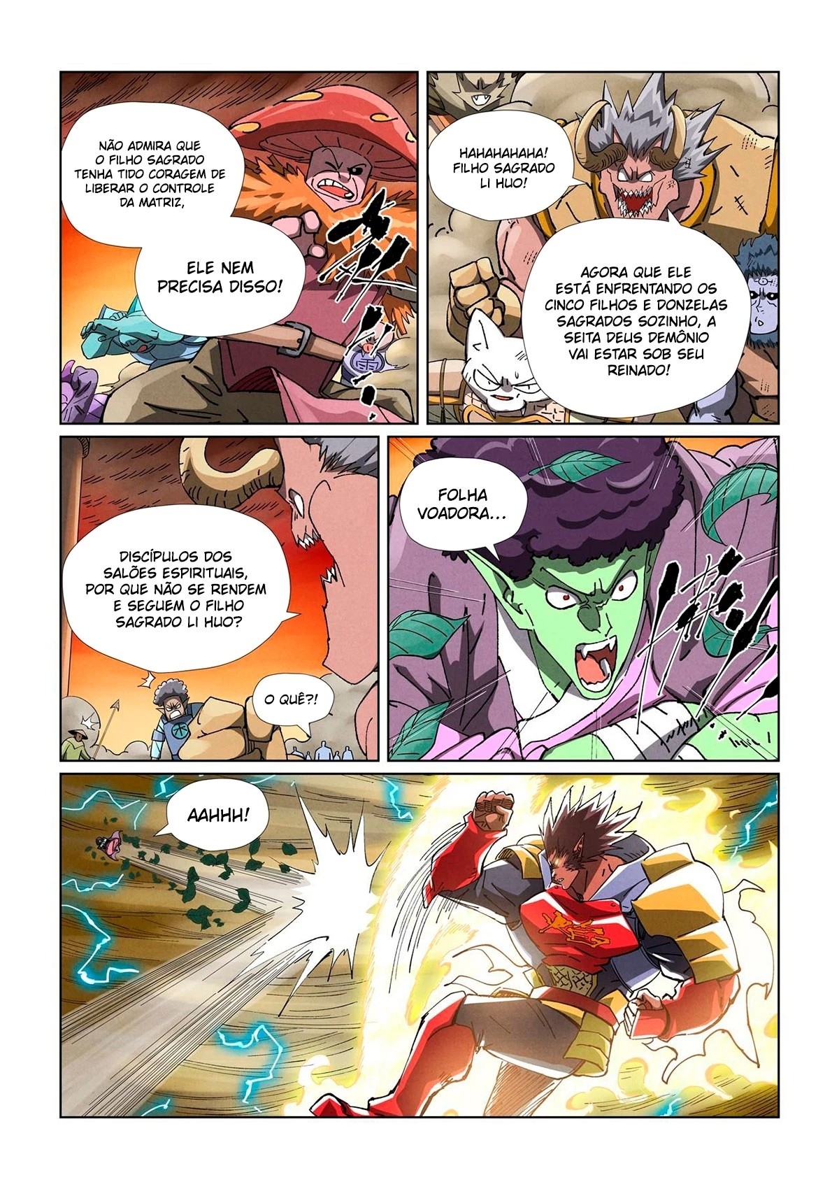 Read Contos de Demônios e Deuses PT Manga Online