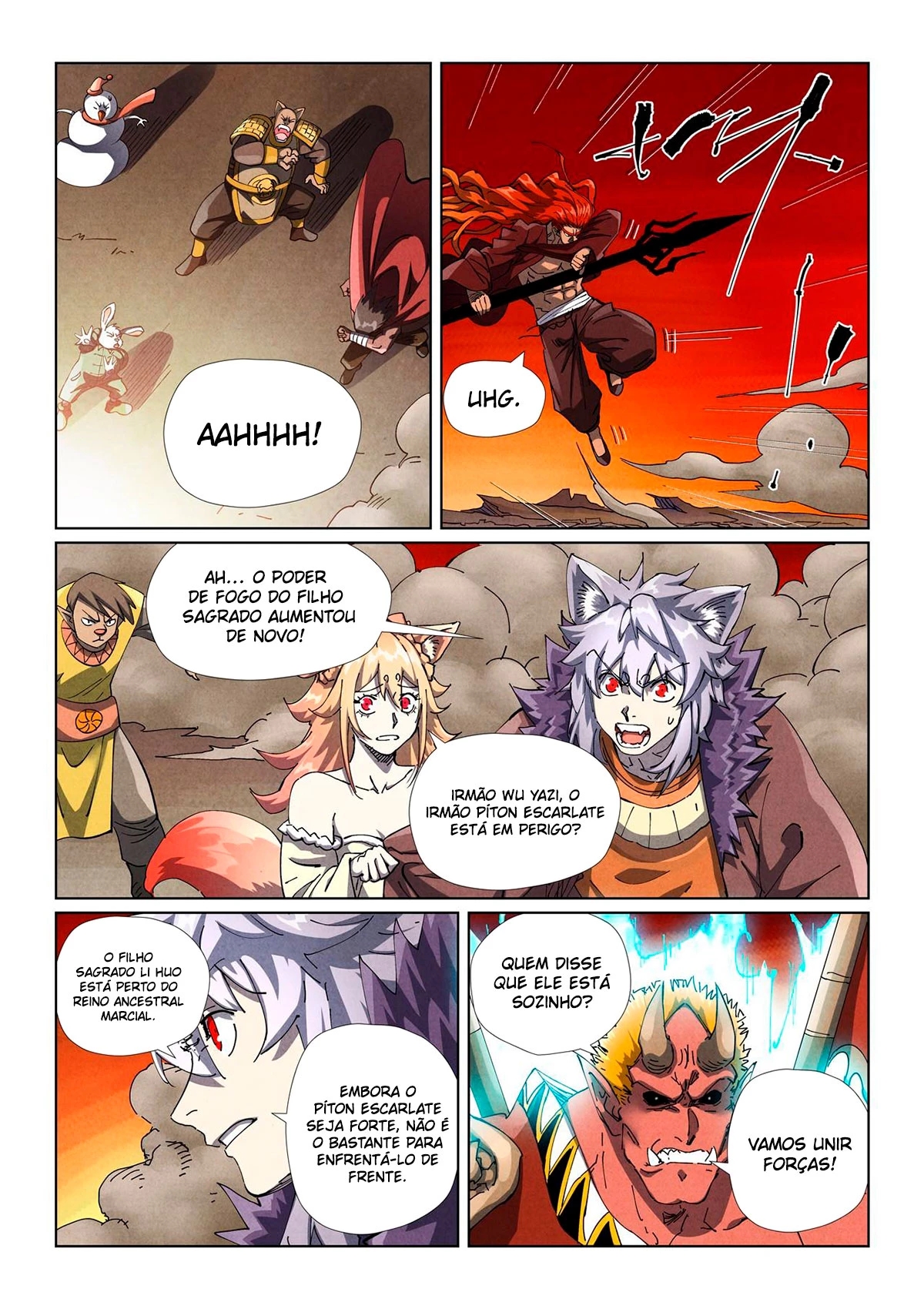 Read Contos de Demônios e Deuses PT Manga Online