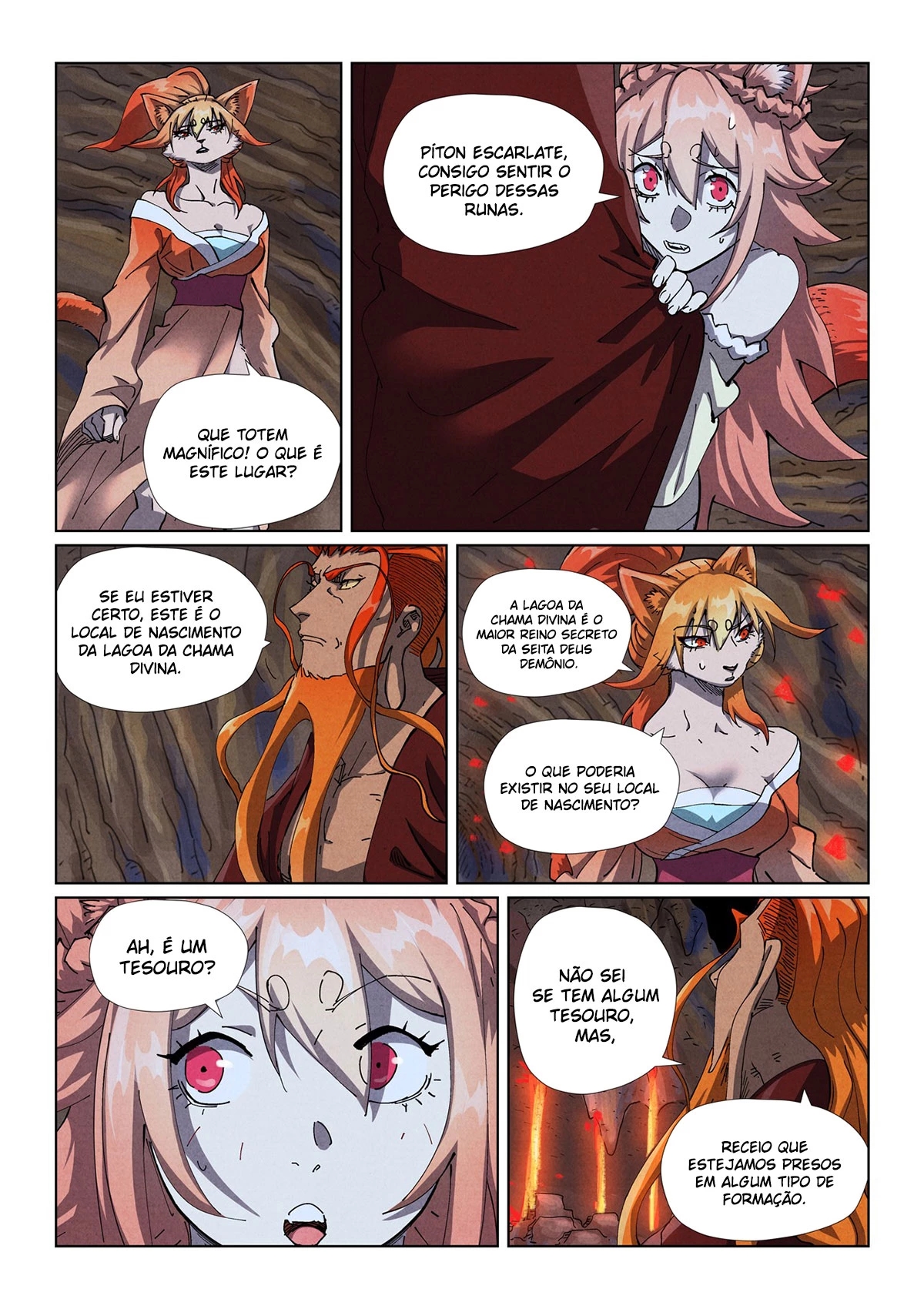 Read Contos de Demônios e Deuses PT Manga Online