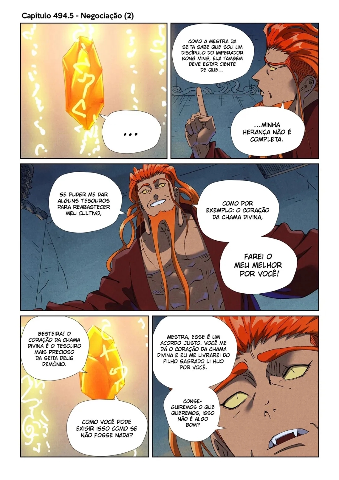 Read Contos de Demônios e Deuses PT Manga Online