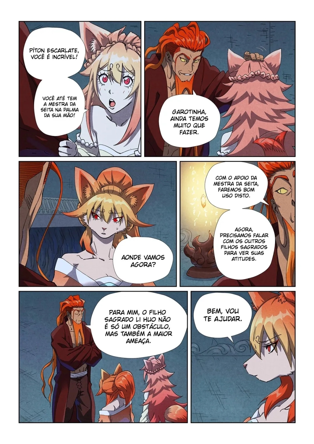 Read Contos de Demônios e Deuses PT Manga Online