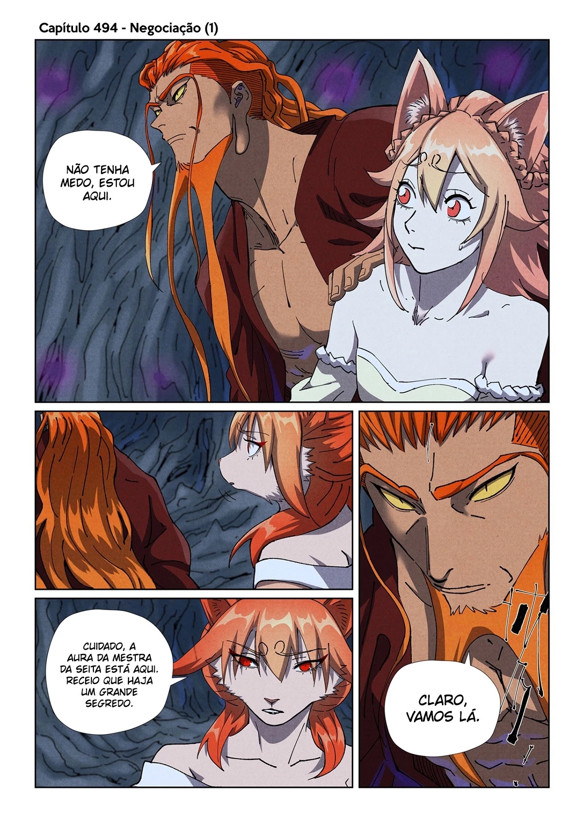 Read Contos de Demônios e Deuses PT Manga Online
