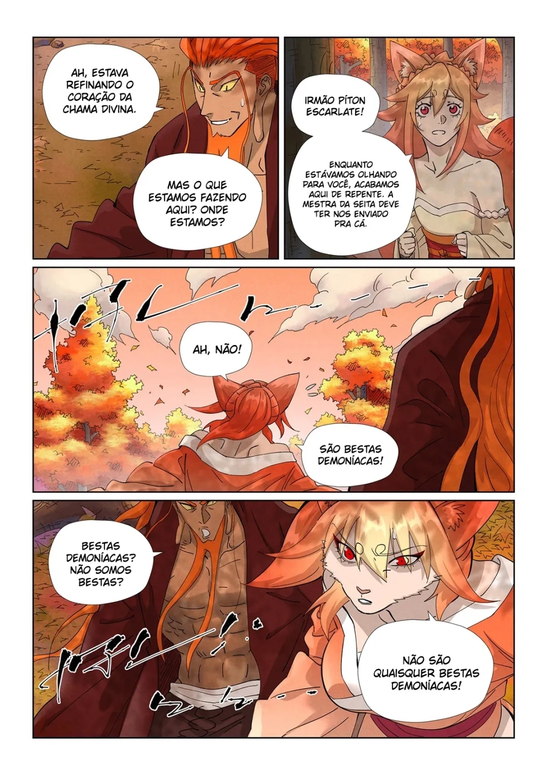Read Contos de Demônios e Deuses PT Manga Online
