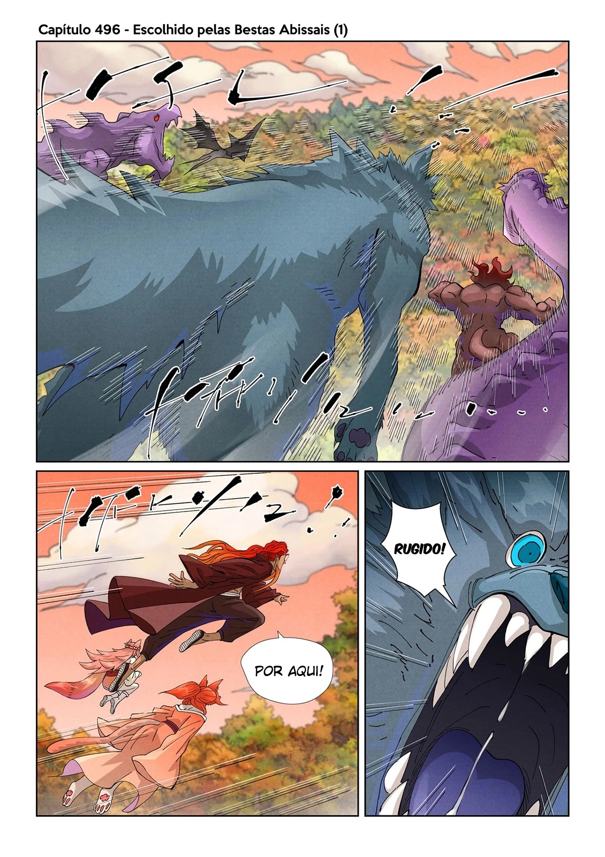 Read Contos de Demônios e Deuses PT Manga Online