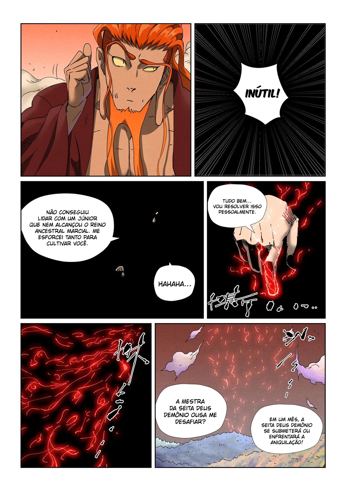 Read Contos de Demônios e Deuses PT Manga Online