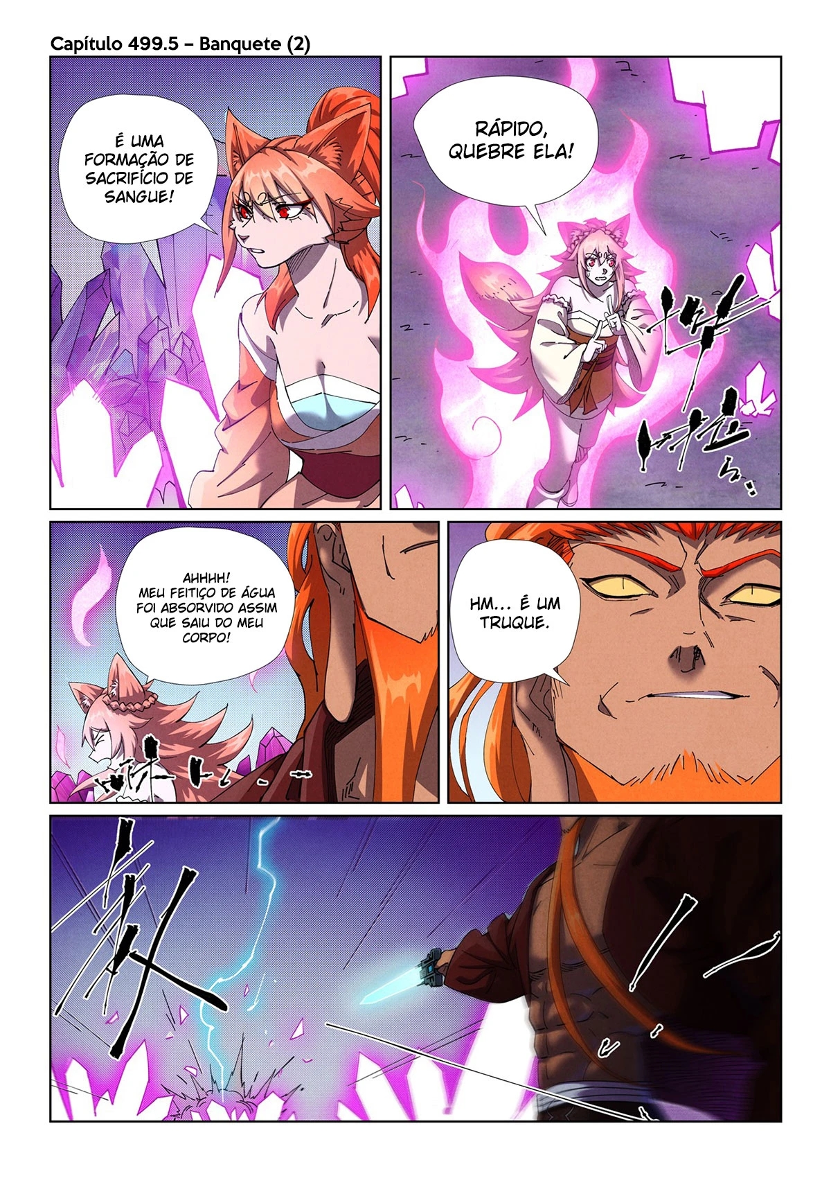 Read Contos de Demônios e Deuses PT Manga Online