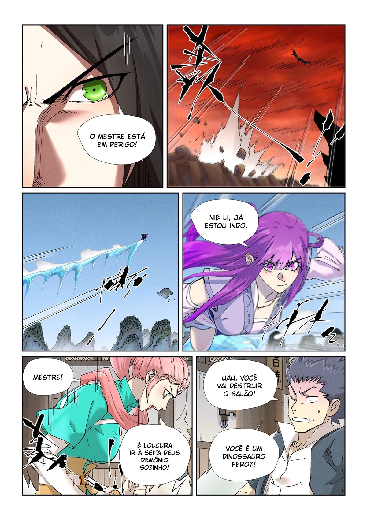 Read Contos de Demônios e Deuses PT Manga Online
