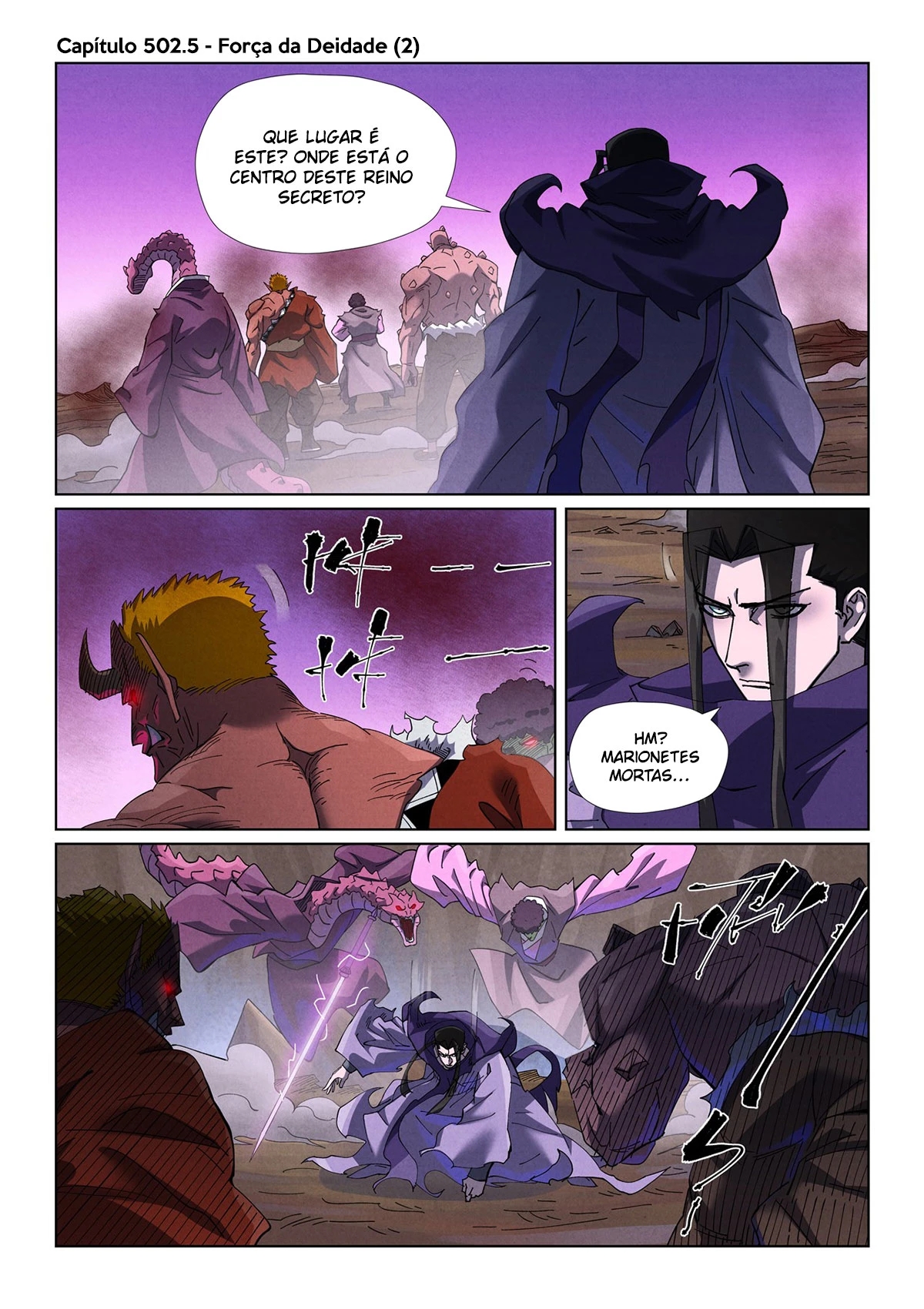 Read Contos de Demônios e Deuses PT Manga Online
