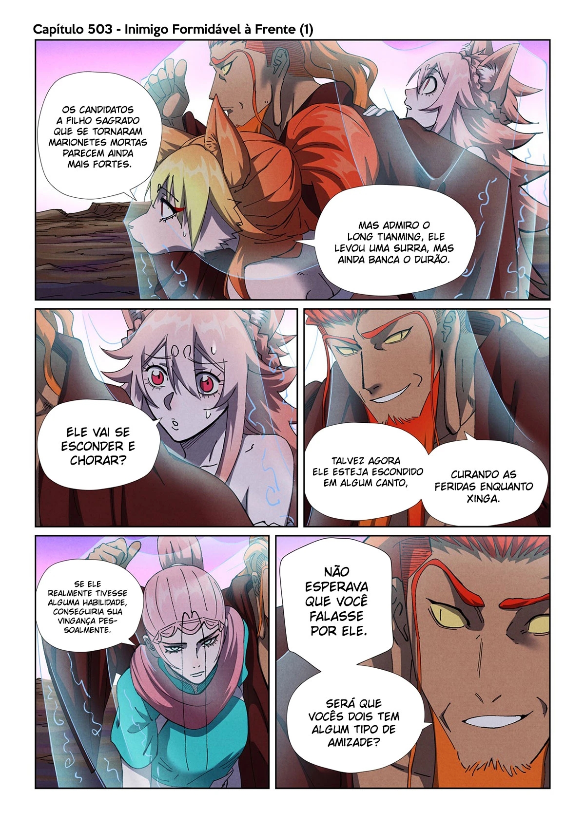 Read Contos de Demônios e Deuses PT Manga Online