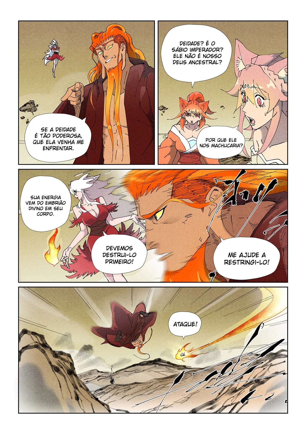 Read Contos de Demônios e Deuses PT Manga Online