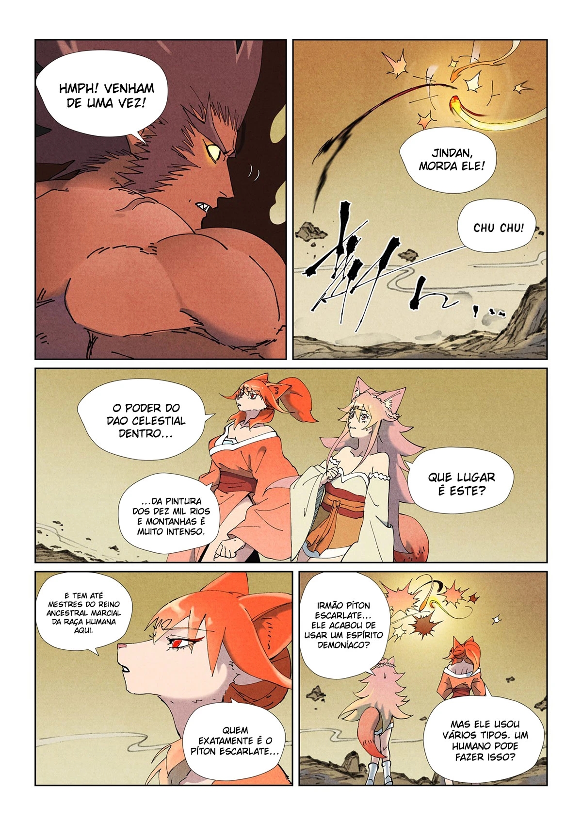 Read Contos de Demônios e Deuses PT Manga Online