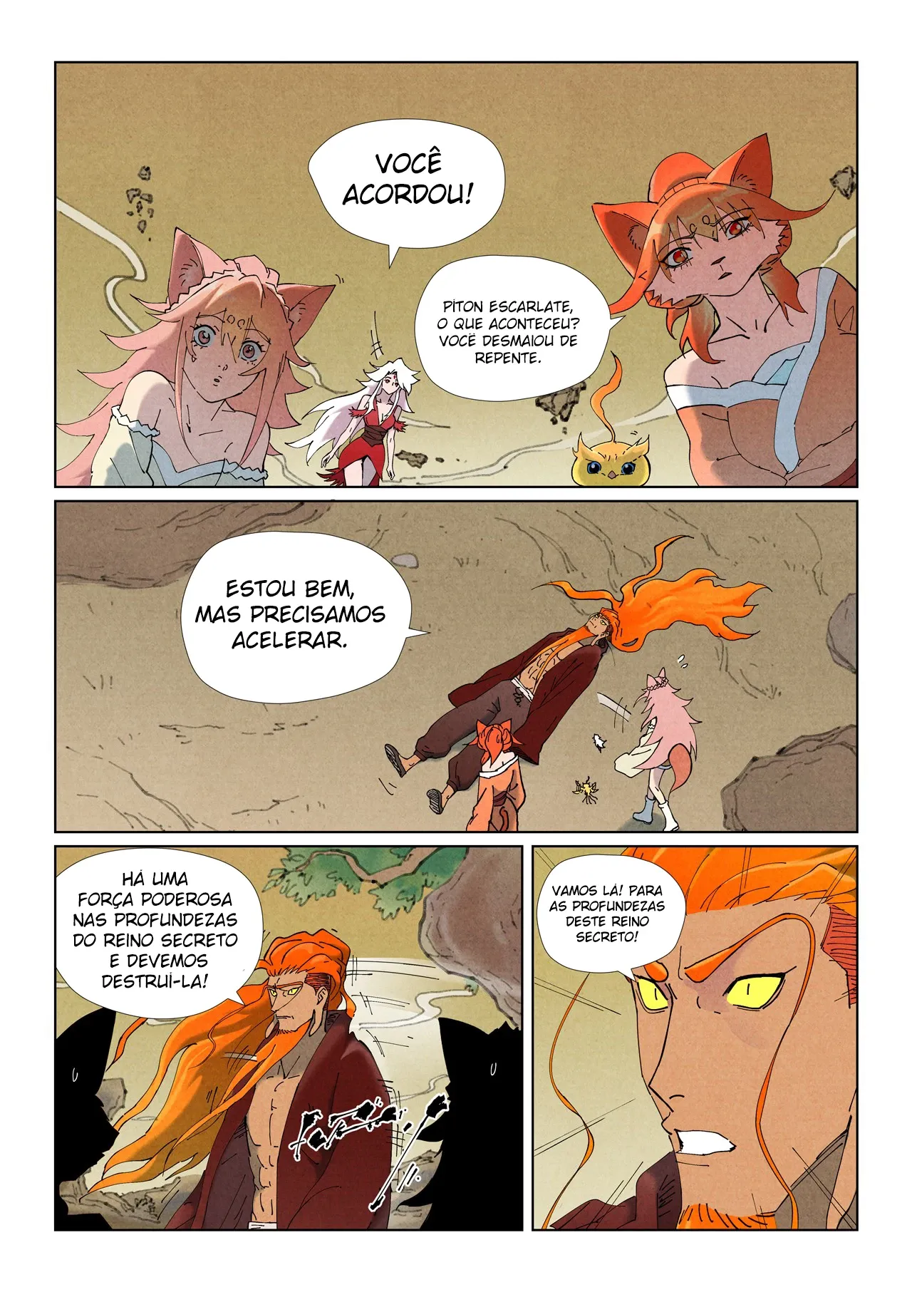 Read Contos de Demônios e Deuses PT Manga Online