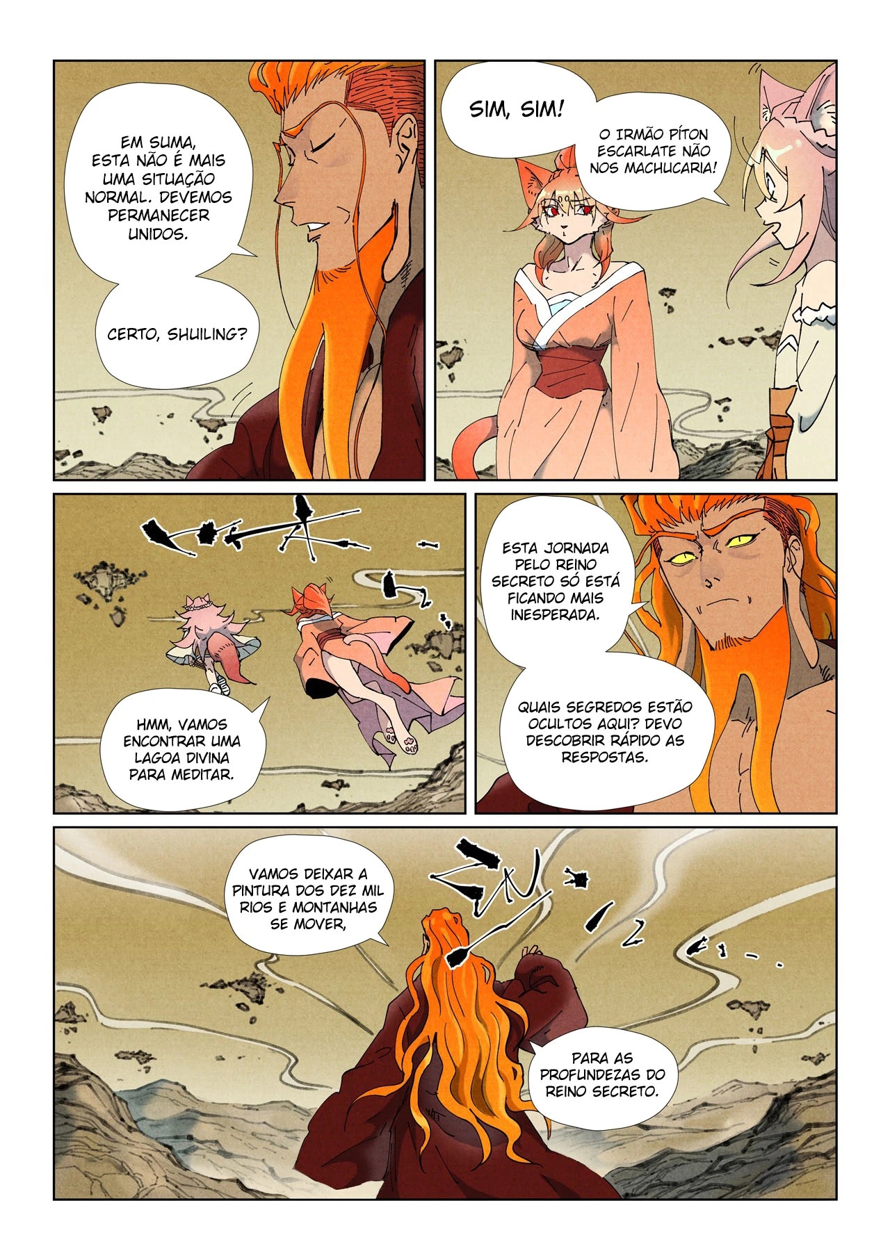 Read Contos de Demônios e Deuses PT Manga Online