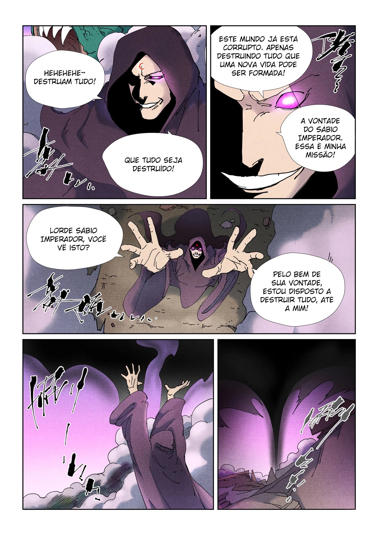 Read Contos de Demônios e Deuses PT Manga Online